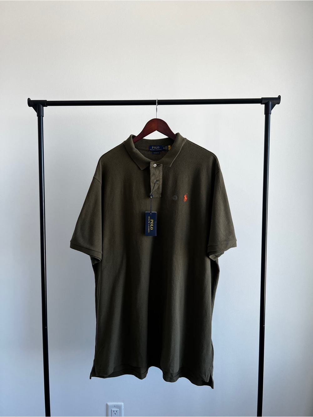 New Polo Ralph Lauren Polo Shirt - Olive Green Authentic